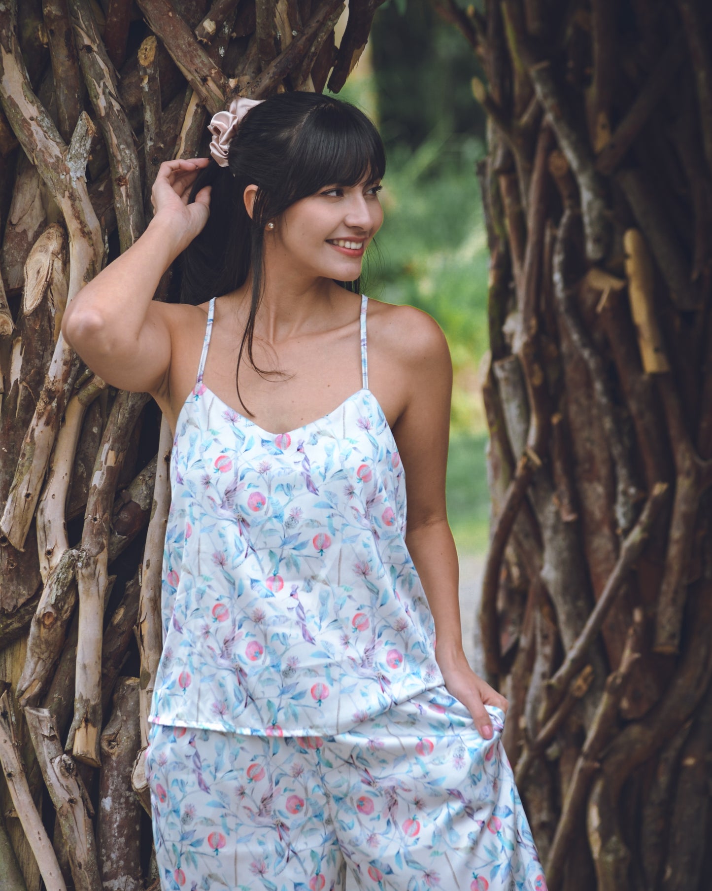 Pijama pantalón y blusa de tiras REF. ABBY - Frescura y estilo para dormir