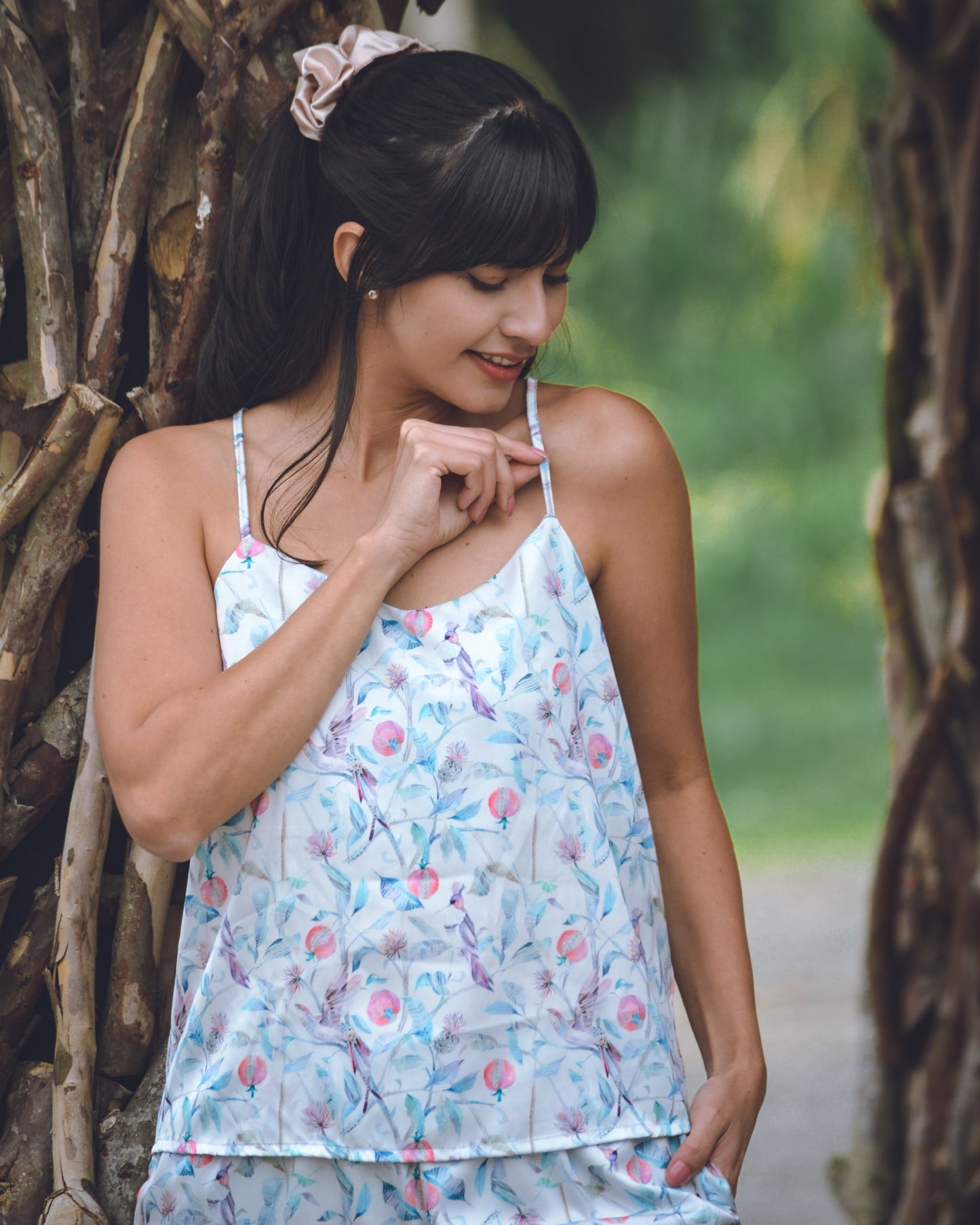 Pijama pantalón y blusa de tiras REF. ABBY - Frescura y estilo para dormir